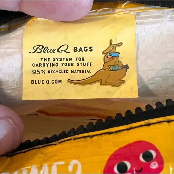 Blue Q Dinosaur “Who’s Awesome? You’re Awesome!” Pencil Case - Picture 8 of 8